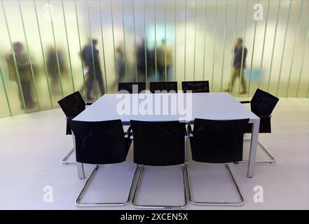 Executives. Meeting room. Office building. Technology Park. Zamudio. Bizkaia. Basque Country. Spain. Stock Photo