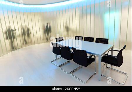 Executives. Meeting room. Office building. Technology Park. Zamudio. Bizkaia. Basque Country. Spain. Stock Photo