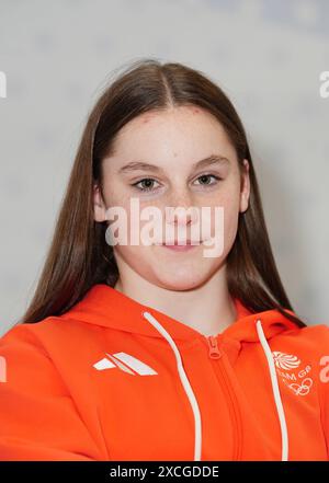 Abigail Martin during a Team GB kitting out session for the Paris