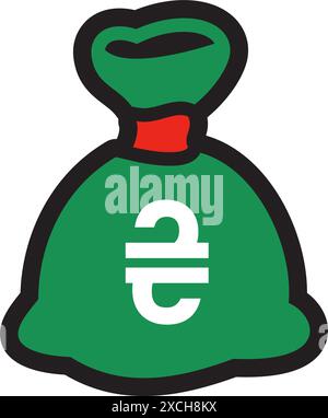 Money bag icon with currency symbol Stock Vector Image & Art - Alamy
