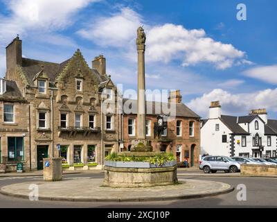 9 May 2024: Melrose, Scottish Borders, Scotland, Uk - Market Square 