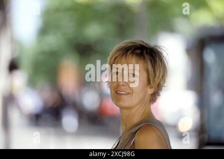 Annie LEMOINE - Date : 20030601 ©John Foley/Opale.photo Stock Photo