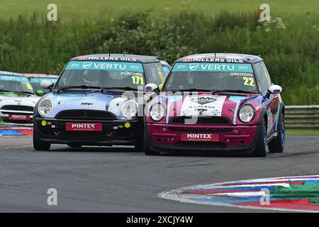 Ashley Gregory, MINI Cooper R50, Ashley Gregory Racing, Leo Purches ...