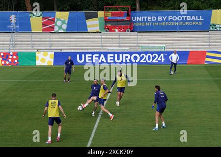 Hemberg Stadion, Germany. 17th June, 2024. Training session of the italian team at the Euro 2024 football european championships at Hemberg-Stadion in Iserlohn (Germany), June 17th, 2024. Credit: Insidefoto di andrea staccioli/Alamy Live News Stock Photo