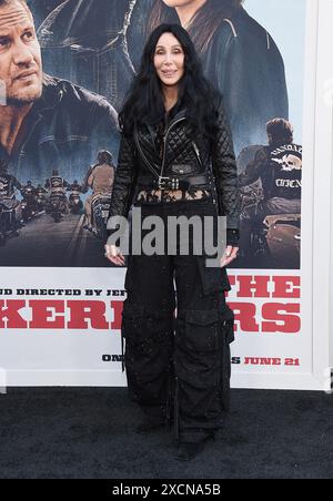 Hollywood, USA. 17th June, 2024. Cher arriving to “The Bikeriders” Los Angeles premiere held at the TCL Chinese Theatre on June 17, 2024 in Hollywood, Ca. © Lisa OConnor/AFF-USA.com Credit: AFF/Alamy Live News Stock Photo