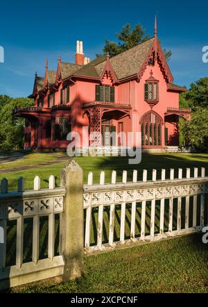 Roseland Cottage   Woodstock, Connecticut, USA Stock Photo