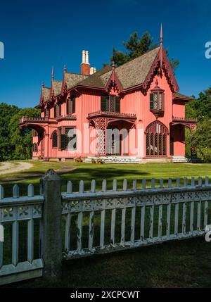 Roseland Cottage   Woodstock, Connecticut, USA Stock Photo