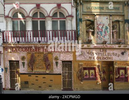 COAST TO COAST TRAVEL LIBRARY - MANAGED BY PPL PHOTO AGENCY - COPYRIGHT RESERVED La Comedie Italienne in Montparnasse, Paris PHOTO CREDIT: Richard Ben Stock Photo