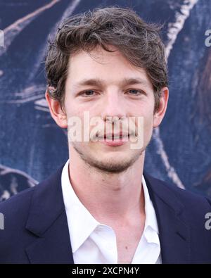 Hollywood, United States. 17th June, 2024. HOLLYWOOD, LOS ANGELES, CALIFORNIA, USA - JUNE 17: Mike Faist arrives at the Los Angeles Premiere Of Focus Features' 'The Bikeriders' held at the TCL Chinese Theatre IMAX on June 17, 2024 in Hollywood, Los Angeles, California, United States. (Photo by Xavier Collin/Image Press Agency) Credit: Image Press Agency/Alamy Live News Stock Photo