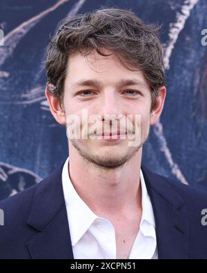 Hollywood, United States. 17th June, 2024. HOLLYWOOD, LOS ANGELES, CALIFORNIA, USA - JUNE 17: Mike Faist arrives at the Los Angeles Premiere Of Focus Features' 'The Bikeriders' held at the TCL Chinese Theatre IMAX on June 17, 2024 in Hollywood, Los Angeles, California, United States. (Photo by Xavier Collin/Image Press Agency) Credit: Image Press Agency/Alamy Live News Stock Photo