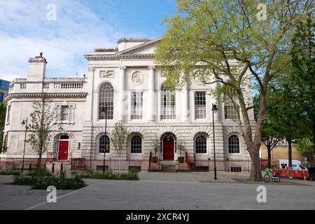 Old Sessions House building exterior Clerkenwell Green Islington London England UK   KATHY DEWITT Stock Photo