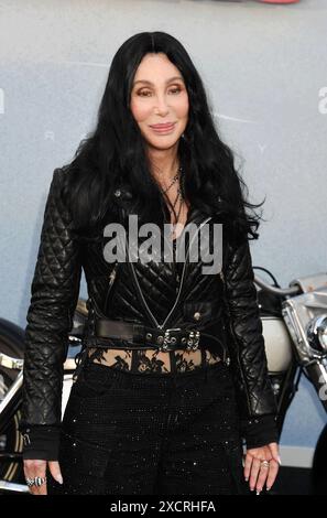 Hollywood, California, USA. 17th June, 2024. Cher attends the Los Angeles premiere of Focus Features 'The Bikeriders' at TCL Chinese Theatre on June 17, 2024 in Hollywood, California. Credit: Jeffrey Mayer/Media Punch/Alamy Live News Stock Photo