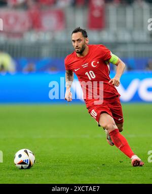 Turkey’s Hakan Calhanoglu during the UEFA Euro 2024 Group F match at the BVB Stadion Dortmund in Dortmund, Germany. Picture date: Tuesday June 18, 2024. Stock Photo