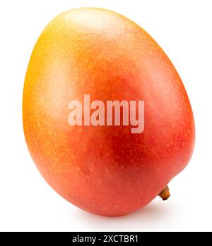 mango isolated on white background. Clipping path. Stock Photo