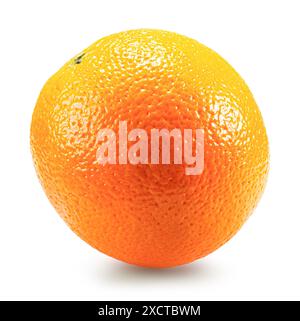 orange isolated on the white background. Clipping path. Stock Photo