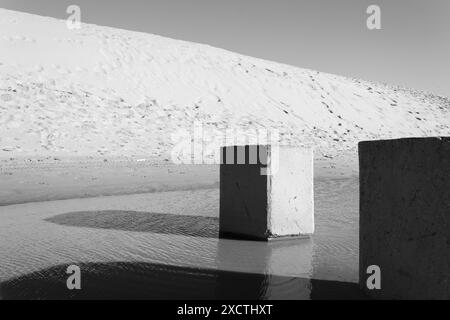 Sardinia Bay Beach Parking area, Gqeberha. Eastern Cape, South Africa Stock Photo