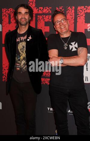 Alex Ross Perry and Tobias Forge at the 