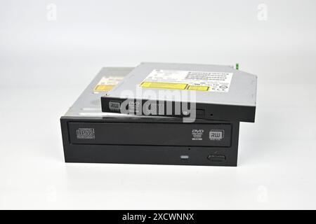 PC internal DVD CD drives – Wales, UK  – 15 June 2024 Stock Photo