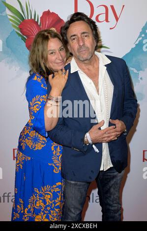 Dier Landuris mit Ehefrau Natascha beim Raffaello Summer Day 2024 in