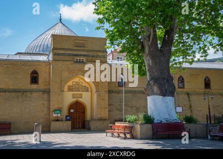 DERBENT, RUSSIA - MAY 09, 2024: The oldest mosque in Russia. Derbent, Republic of Dagestan Stock Photo