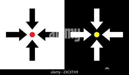 Alignment icon for web, ui, mobile apps. Alignment sign symbol. Stock Vector