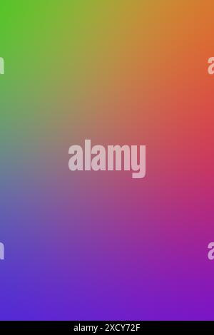 bright rainbow gradient background. Various colored lilac orange green spots, blurred Stock Photo