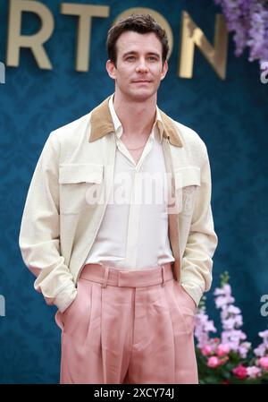 Luke Thompson attends the special screening of 'Bridgerton' Season 3 - Part Two at Odeon Luxe Leicester Square in London. Stock Photo