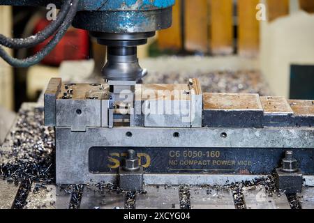 Cutting tools, Machining, Machining Center, CNC, Machine tools, Gipuzkoa, Basque Country, Spain, Europe Stock Photo