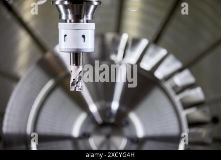 Cutting tools, Machining, Machining Center, CNC, Machine tools, Gipuzkoa, Basque Country, Spain, Europe Stock Photo