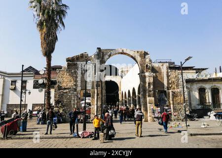 Syria, Damascus, daily life Stock Photo