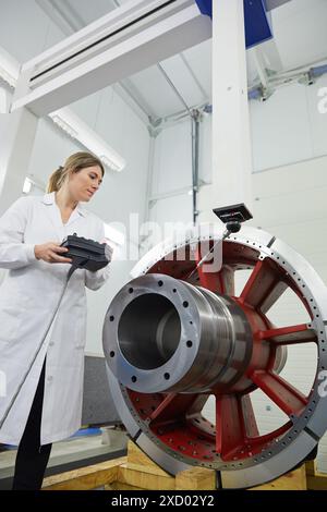 Machine Which Messuring Wind Technical measuring wind component in three-dimensional machine. CMM ...