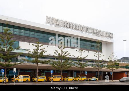 Funchal Madeira Cristiano Ronaldo Airport in Portugal. Stock Photo