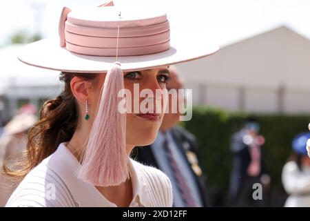 Ascot, Berkshire, UK. 19th June, 2024. The Queen and the Prince of Wales have joined thousands of people for the second day of Royal Ascot. Credit: Anfisa Polyushkevych/Alamy Live News Stock Photo