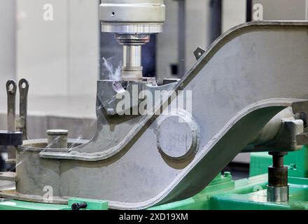 Cutting tools, Machining, Machining Center, CNC, Machine tools, Gipuzkoa, Basque Country, Spain, Europe Stock Photo