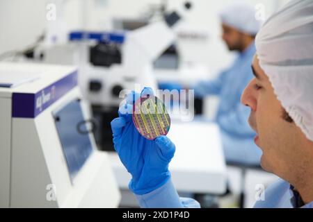 Observation of silicon wafer Tencor profilometer Measurement of the ...