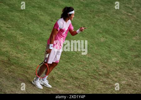 Halle Westf, Westfalen, Deutschland. 20th June, 2024. Zhizhen Zhang (CHN) during the 31. TERRA WORTMANN OPEN, ATP500 - Mens Tennis (Credit Image: © Mathias Schulz/ZUMA Press Wire) EDITORIAL USAGE ONLY! Not for Commercial USAGE! Stock Photo