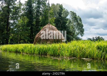 Bilder aus dem Spreewald Lübbenau Stock Photo