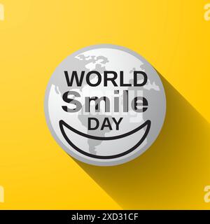 Celebrate World Smile Day with Vibrant Vector Illustrations and Designs Stock Vector