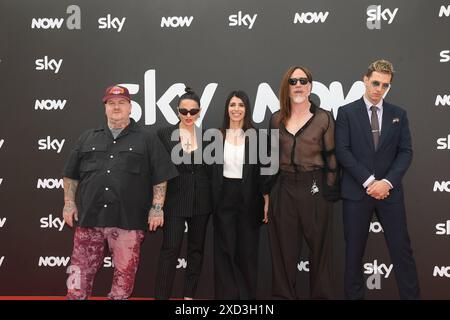 Jake La Furia, Paola Iezzi, Giorgia, Manuel Agnelli und Achille Lauro ...