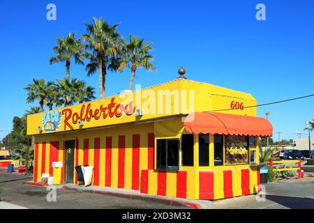 geography / travel, USA, Arizona, Phoenix, taco Diner, Phoenix, Arizona, ADDITIONAL-RIGHTS-CLEARANCE-INFO-NOT-AVAILABLE Stock Photo