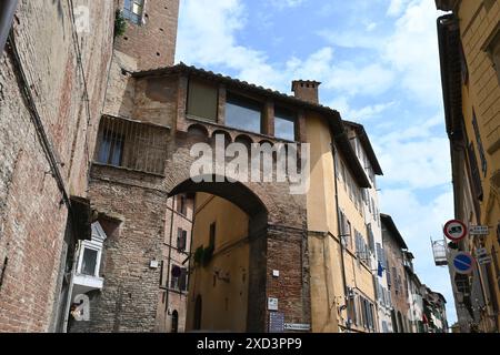 Eurore, Italy, Siena the historical center part 1 Stock Photo