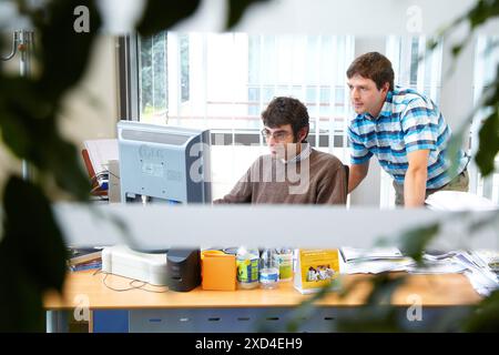 3D animation and interactive virtual reality, Vicomtech-IK4 Visual Interaction and Communication Technologies Centre, applied research centre for Inte Stock Photo
