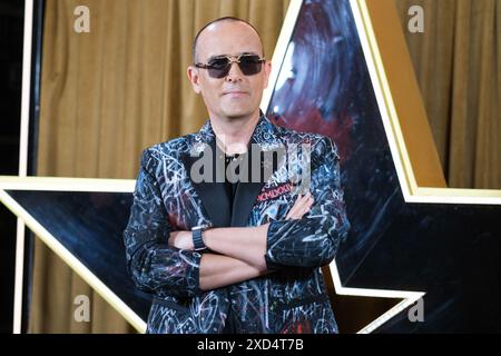 Risto Mejide  attends the 'Got Talent10' TV Show presented by Mediaset at Teatro Nuevo Apolo on June 20, 2024 in Madrid, Spain Stock Photo