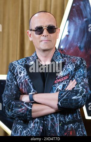 Risto Mejide  attends the 'Got Talent10' TV Show presented by Mediaset at Teatro Nuevo Apolo on June 20, 2024 in Madrid, Spain Stock Photo