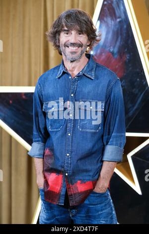 Risto Mejide  attends the 'Got Talent10' TV Show presented by Mediaset at Teatro Nuevo Apolo on June 20, 2024 in Madrid, Spain Stock Photo