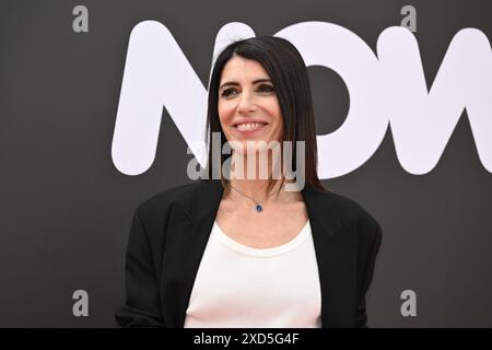 Giorgia is attending the Photocall SKY Program at Barberini Palace in Rome, Italy, on July 19, 2024 (Photo by Domenico Cippitelli/NurPhoto). Stock Photo