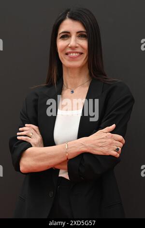 Giorgia is attending the Photocall SKY Program at Barberini Palace in Rome, Italy, on July 19, 2024 (Photo by Domenico Cippitelli/NurPhoto). Stock Photo