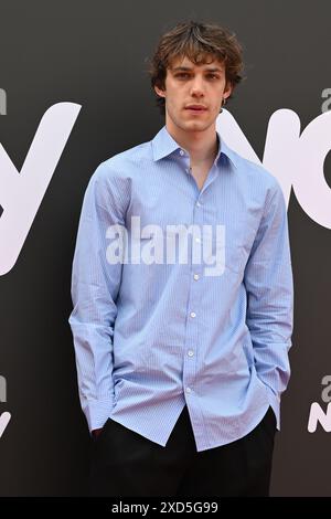 Matteo Giuggioli is attending the Photocall SKY Program at Barberini Palace in Rome, Italy, on July 19, 2024 (Photo by Domenico Cippitelli/NurPhoto). Stock Photo