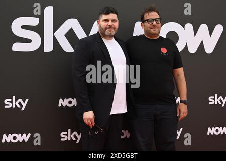 Alessio Maria Federici, Silvia D'Amico, and Salvatore Esposito are