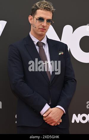 Achille Lauro is attending the Photocall SKY Program at Barberini Palace in Rome, Italy, on July 19, 2024 (Photo by Domenico Cippitelli/NurPhoto). Stock Photo